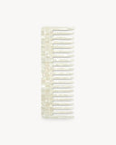 No. 2 Comb in Opalite Shell Checker