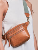 Beck's Bum Bag - Cognac Stromboli Leather