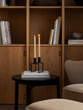 Line Candle Holder: Black