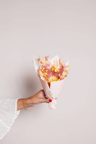 Sunset Dried Flower Bouquet