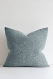 Trafalgar Double Sided Pillow | Grey/Mustard | 22” x 22”