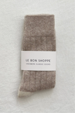 Cashmere Classic Socks - Fawn