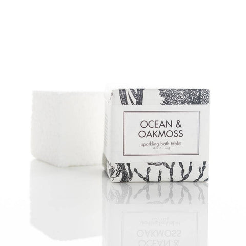 Ocean & Oakmoss | Sparkling Bath Tablet