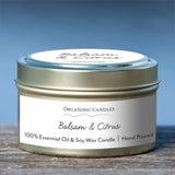 Soy wax candle 2 oz. tin by Orcas Song Candles