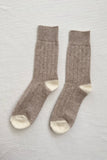 Cashmere Classic Socks - Fawn