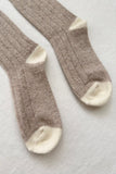 Cashmere Classic Socks - Fawn