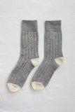 Cashmere Classic Socks - Grey Melange