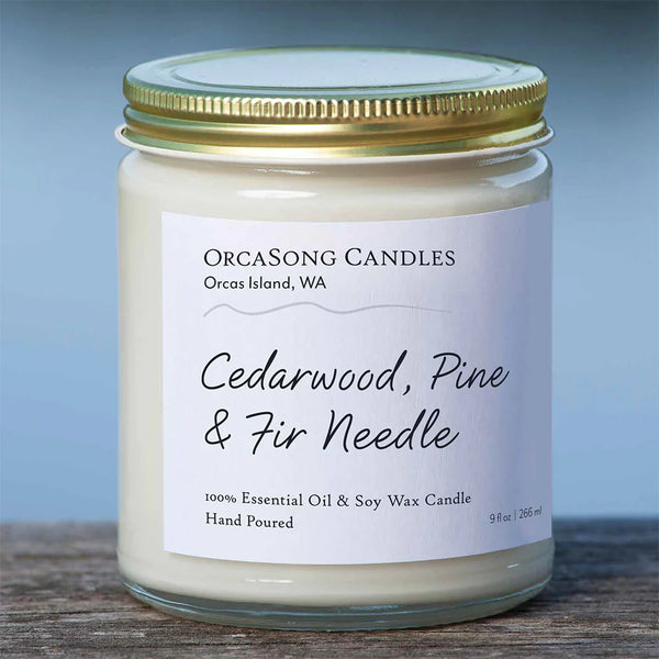 Soy wax 9 oz. candle by OrcaSong Candles