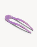 French Hair Pin in Orchid