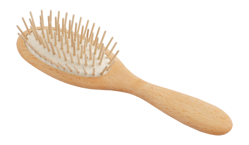 Wood Peg Hair Brush Small